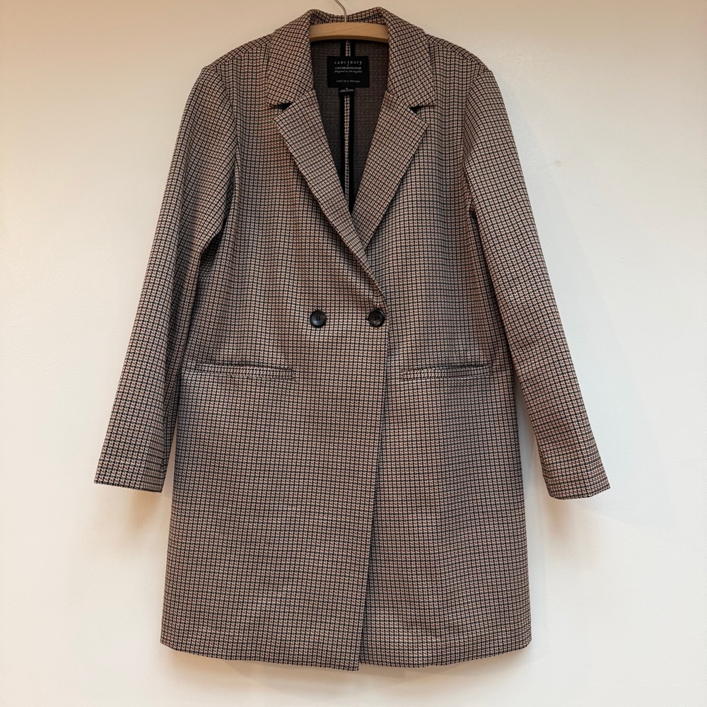 Anthropologie Sanctuary Houndstooth Jacket